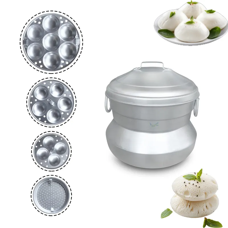  Malabar Gas Operated Aluminium Idli Maker, Satti Steamer,16 Idli at a Time 
