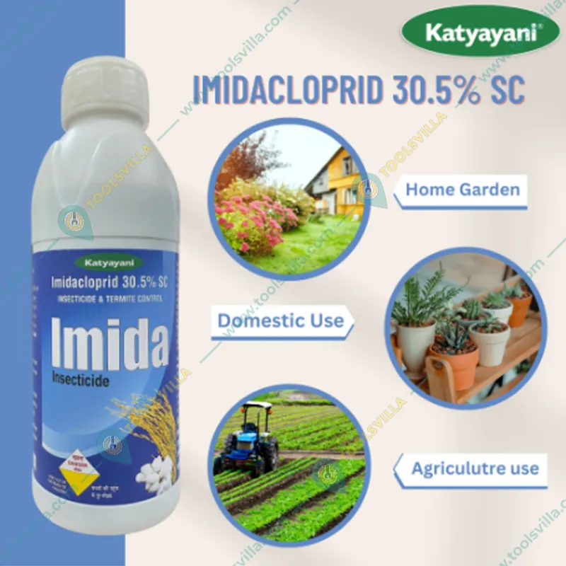 Katyayani Imidacloprid 30.5% sc Imida Systematic Insecticide for Insects and Pests(Pack-3 liters)