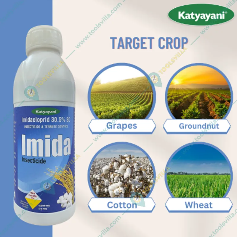 Katyayani Imidacloprid 30.5% sc Imida Systematic Insecticide for Insects and Pests(Pack-3 liters)