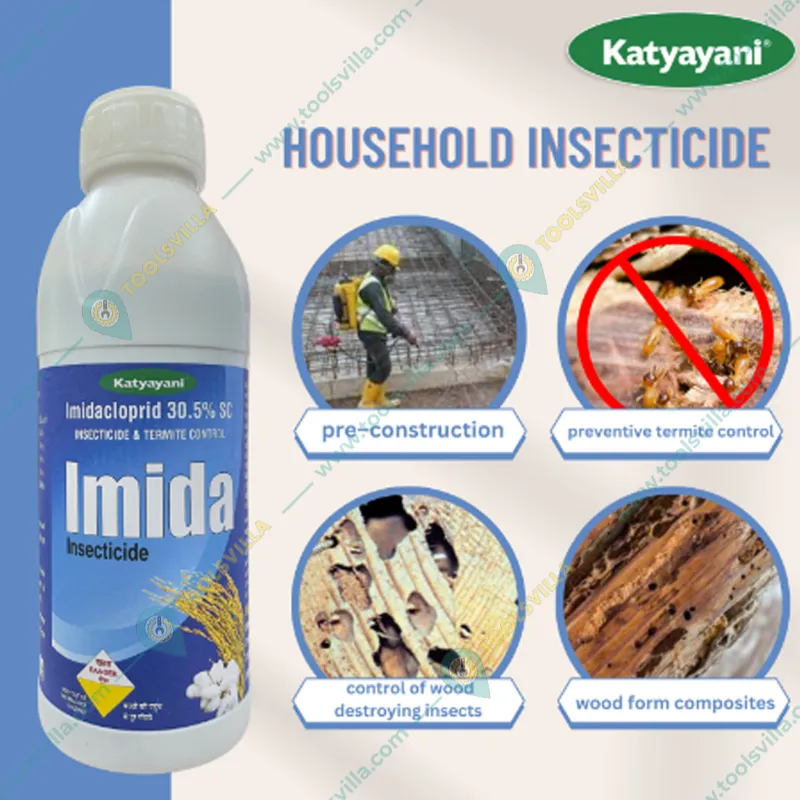 Katyayani Imidacloprid 30.5% sc Imida Systematic Insecticide for Insects and Pests(Pack-3 liters)