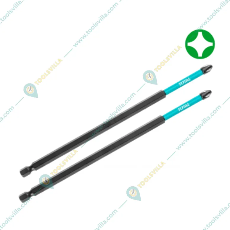 Total 200 mm Impact Screwdriver Bit (TACIM71PH1200) - Pack of 5
