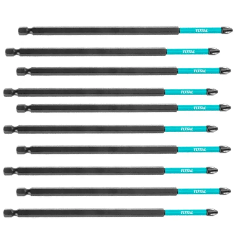 Total 200 mm Impact Screwdriver Bit (TACIM71PH1200) - Pack of 5