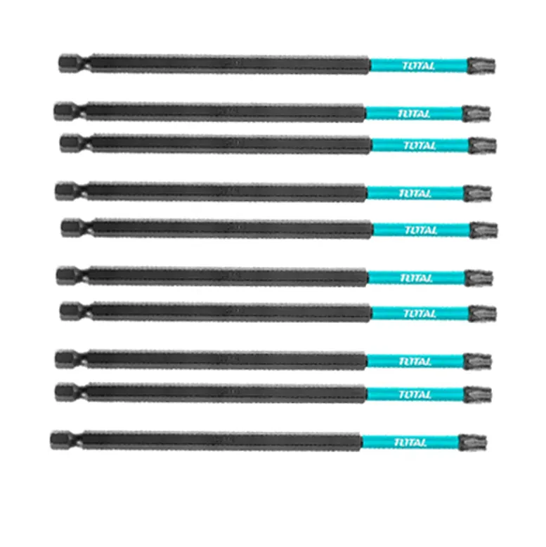 Total 200 mm T25 Impact Screwdriver Bit (TACIM71T25200) - Pack of 5