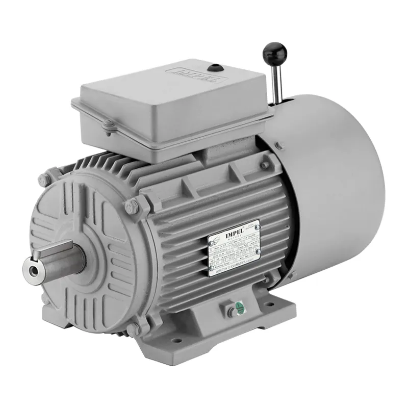 Impel 2 HP Three Phase 4 Pole Foot Mounted AC Induction Motor With DC Braking System - 2 Years Warranty