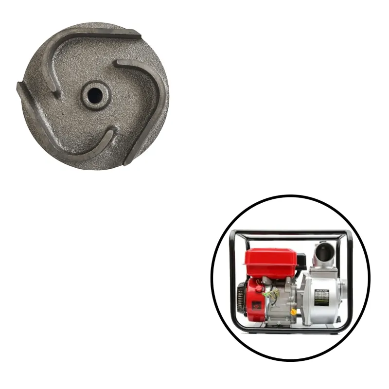 Heavy Duty WP029 Impeller Key Shaft For 3 inch 168F/170F Engine Water Pump