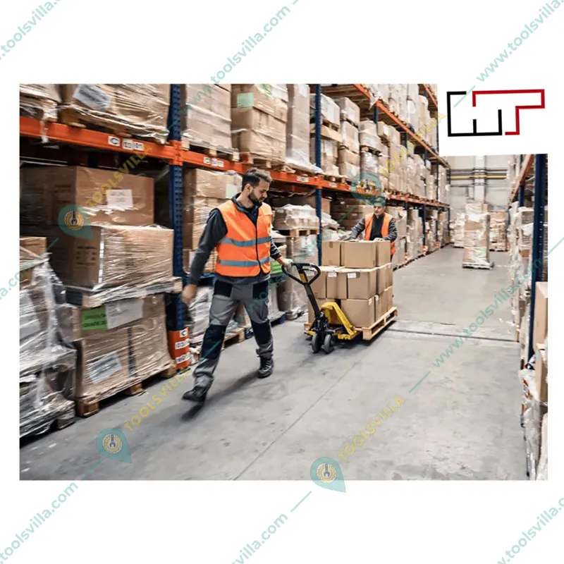 HT 3 Ton Capacity Hand Pallet Truck With 205 mm Maximum Lifting Height Fork Size (L x B)- 1150 x 550 mm, Nylon Wheels
