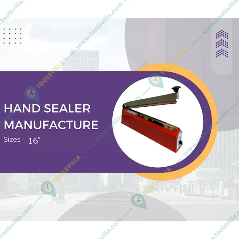 Impulse Type 16 Inch Hand Sealer Machine 400W for Pouch Sealing
