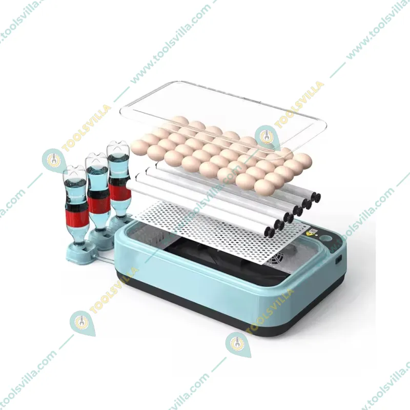 Hatchpro 36 Egg Incubator Fully Automatic | Mini Hatching Machine for Chicken, Duck, Goose, Reptile, Turkey, Quail egg