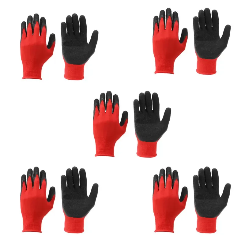 Industrial Cut-resistant Gardening Work, Rubber Safety Hand Gloves