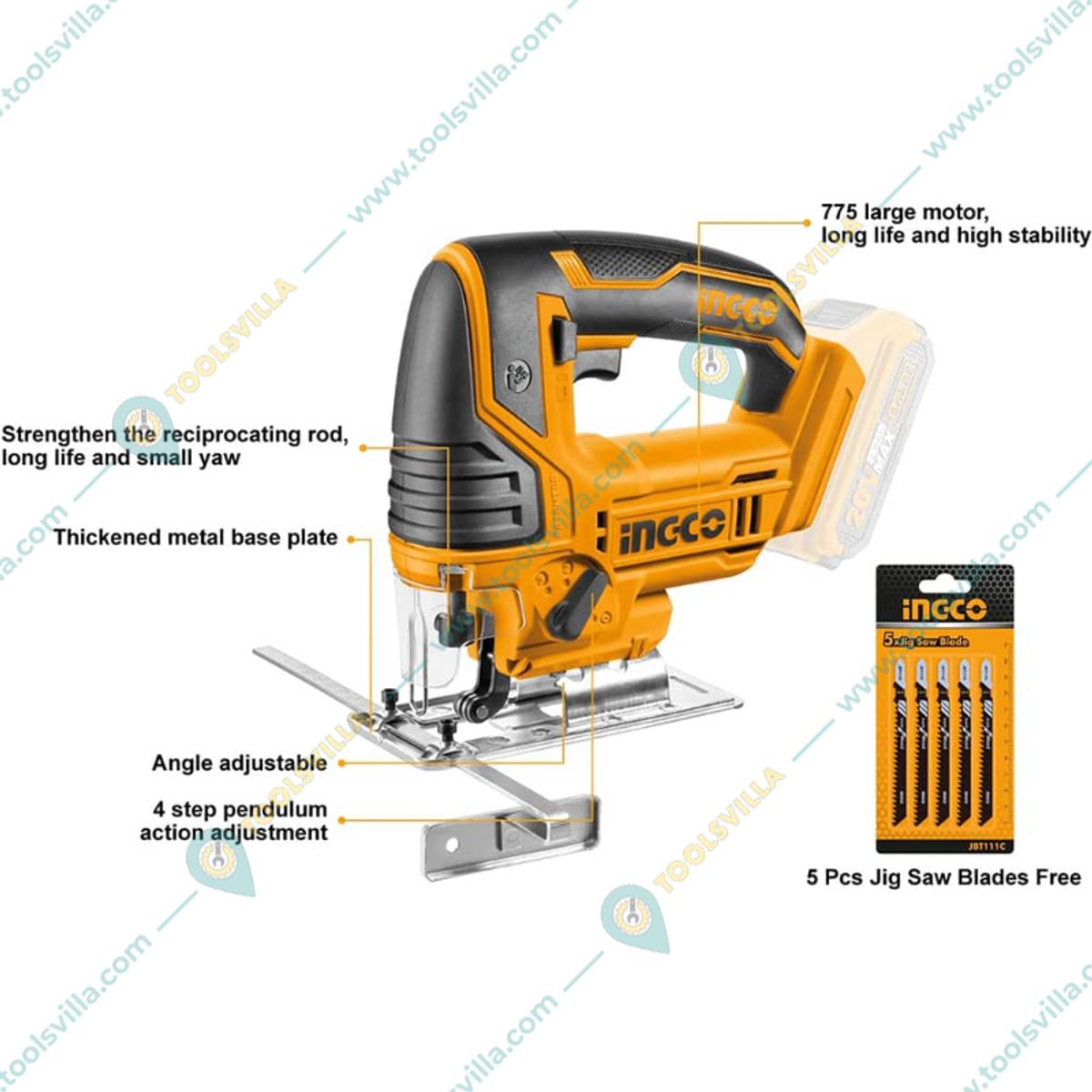 Ingco best sale cordless jigsaw