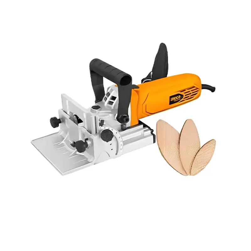 Ingco 100mm Biscuit Jointer With 15 Pcs Biscuit Dowel 950W, 11000RPM (BJ9508)