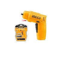 INGCO 1 4 inch Lithium Ion Cordless Screwdriver 4 V 4 Nm CSDLI0402