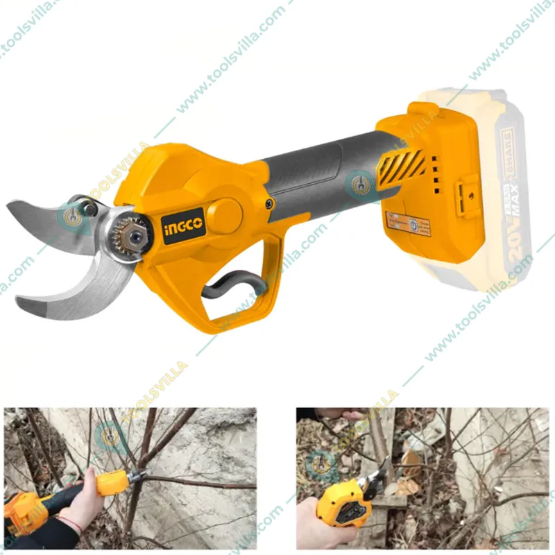 Ingco 20V 25 mm Li-Ion Gauge Straight Shear with Battery, Charger & Sharping Stone (CSSLI202581)