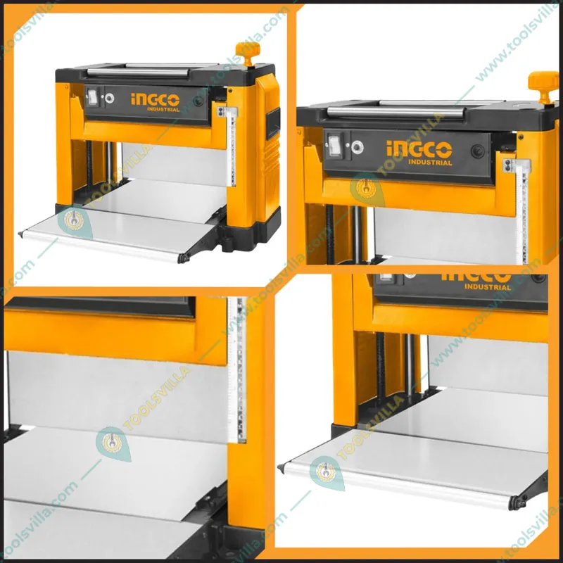 Ingco 318 mm 1500 Watt Electric Wood Planer With Accessories (TP15003)
