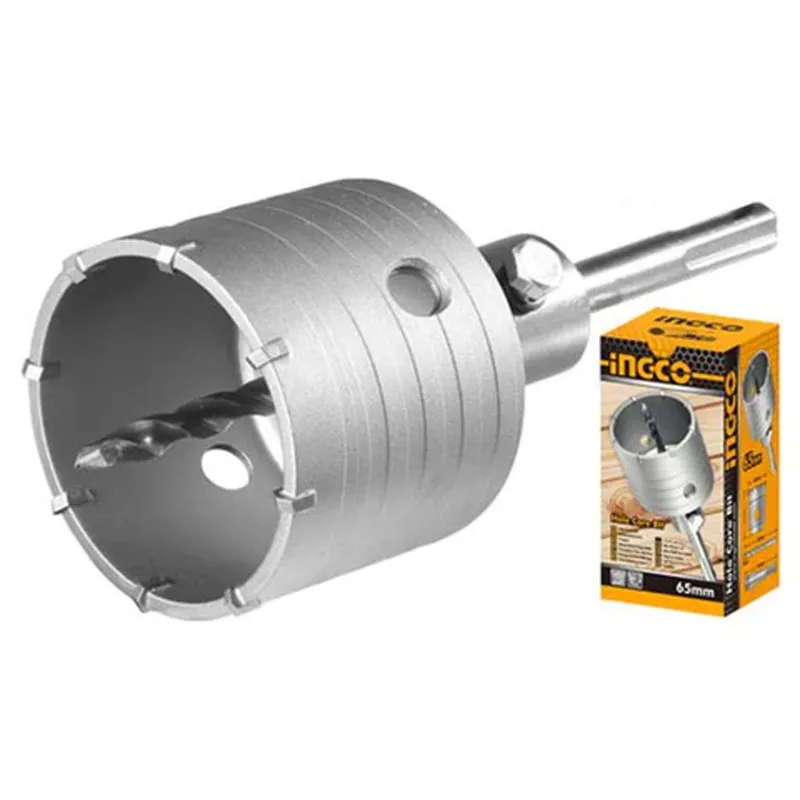 Ingco 65 mm TCT Hole Core Drill Bit with Accessories (HCB0651)