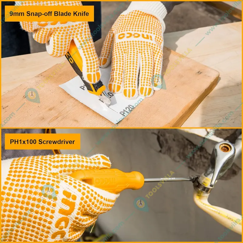 INGCO 7 pcs Household Hand Tool Set (HKTH10807)