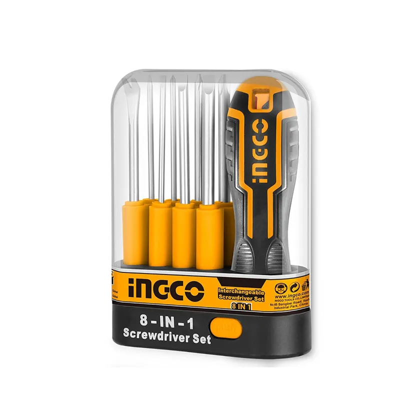 INGCO 9 Pcs Interchangeable Screwdriver Set  (AKISD0901)