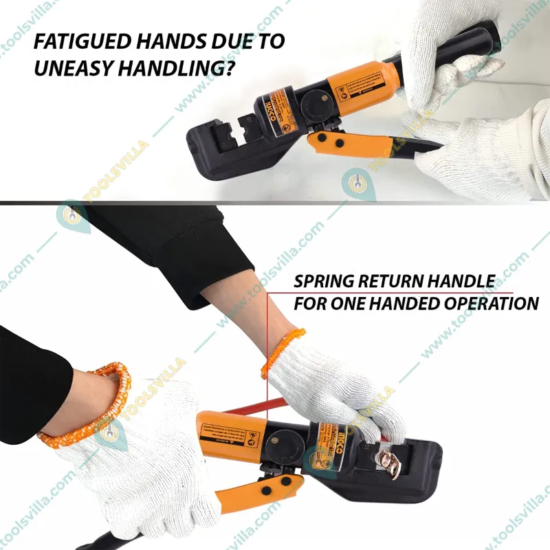 INGCO HHCT0170 Hydraulic crimping tool, 11 mm Stroke