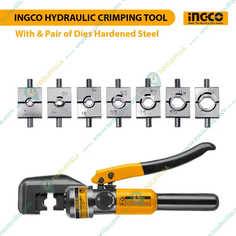 INGCO HHCT0170 Hydraulic crimping tool, 11 mm Stroke