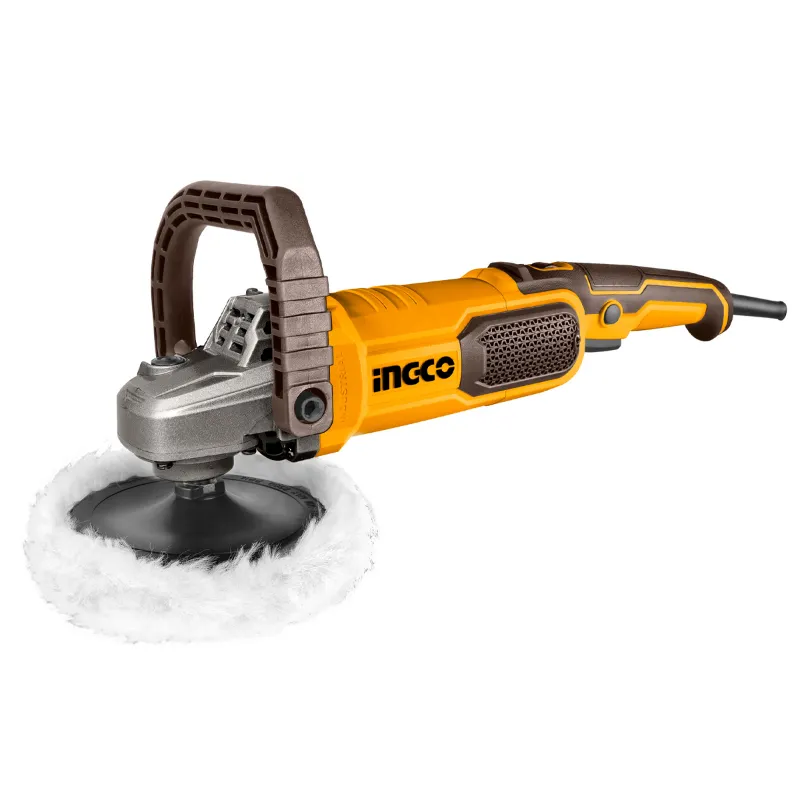 Ingco 180mm 1400 Watt With Variable Speed Polisher Machine With Accessories, 600-3200 RPM (AP140028)