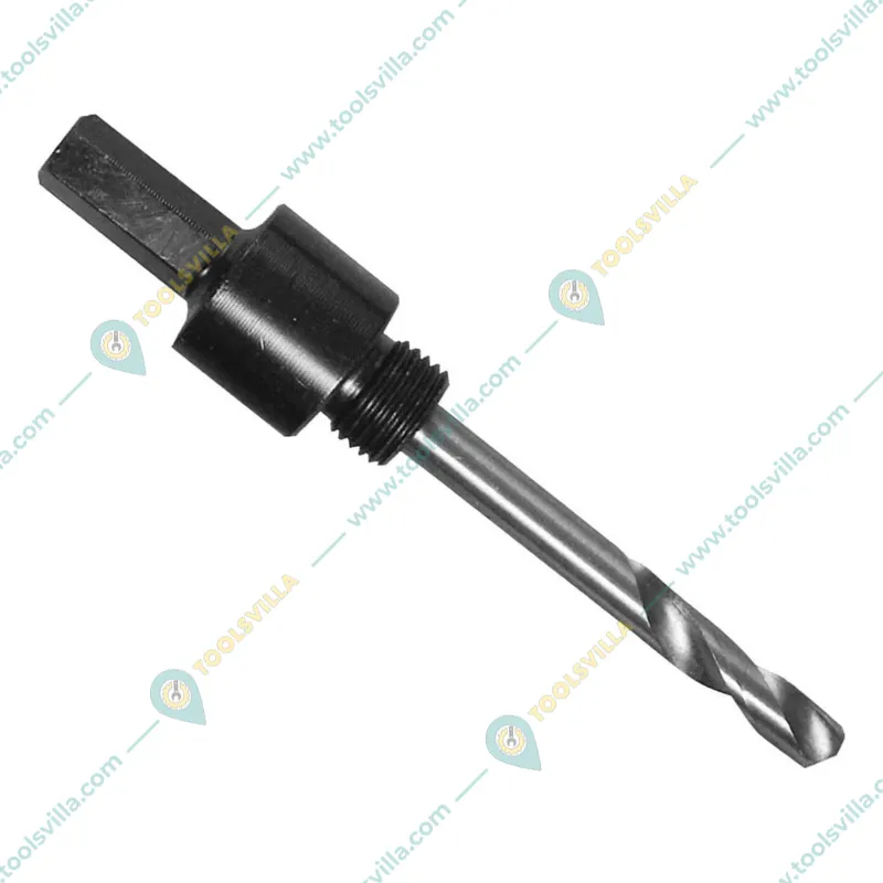 Ingco Hex Shank Arbor for Hole Saw, Suitable for Wood, Metal, Aluminium and PVC (Pack of 1)(Size-3/8 Inch)
