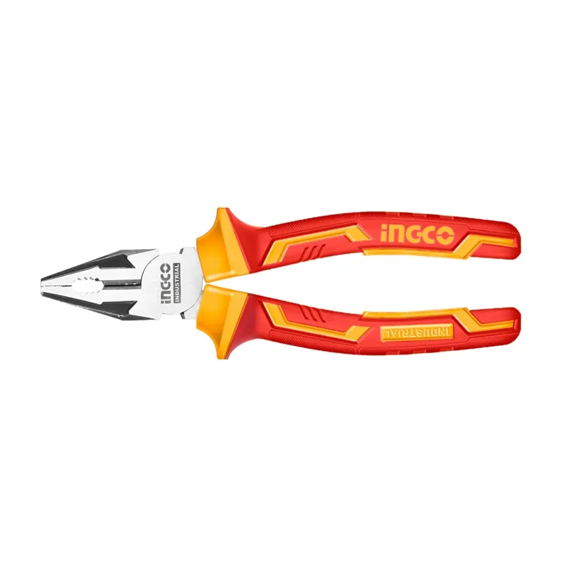 Ingco 8" (200mm) 1000V High Pressure Capacity Insulated Combination Plier (HICP28208)