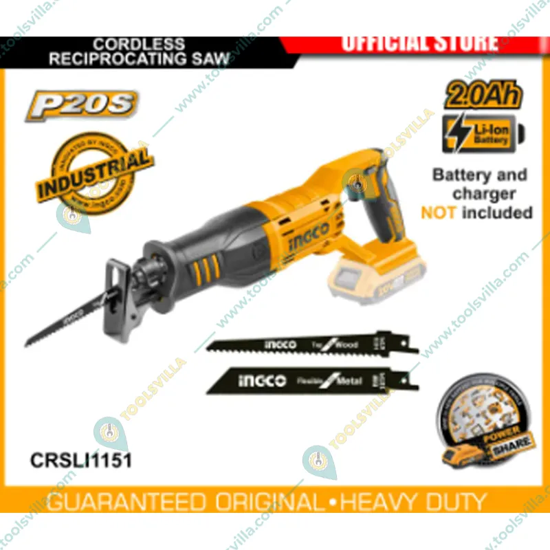 Ingco best sale reciprocating saw