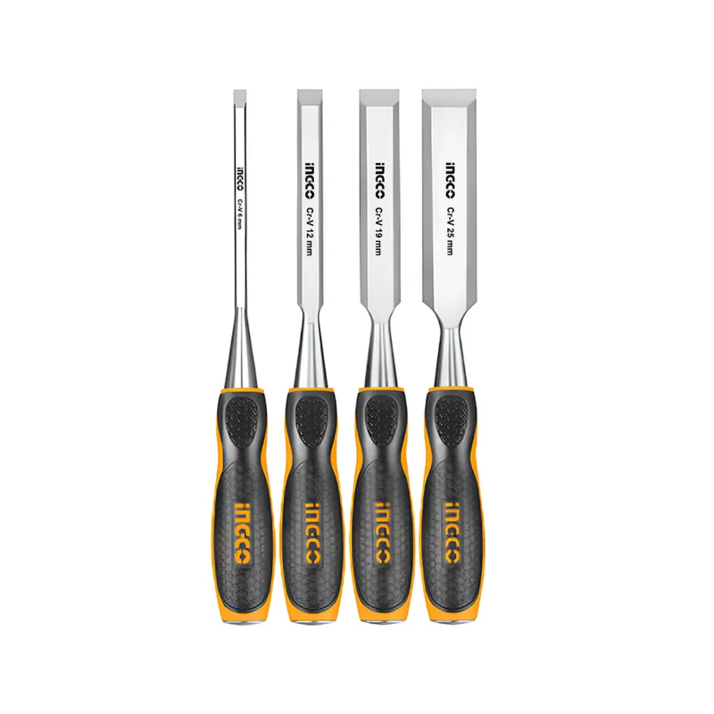 Ingco Premium Quality 4 Pcs Wood Chisel Set - HKTWC0401