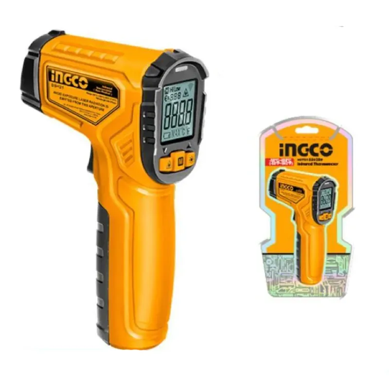 Ingco Infrared Thermometer With -50°C to 450°C (-58°F to 842°F) Temperature Range (HIT0155028)