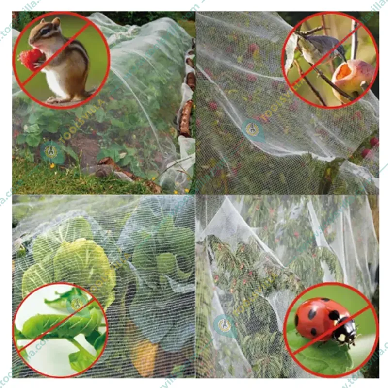 High Quality 105 GSM UV Stabilized Insect Net | 40 Mesh(Size-3.6 x 50 meter)