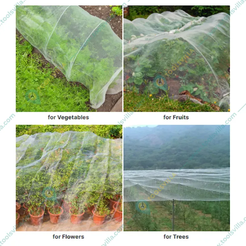 High Quality 105 GSM UV Stabilized Insect Net | 40 Mesh(Size-3.6 x 50 meter)