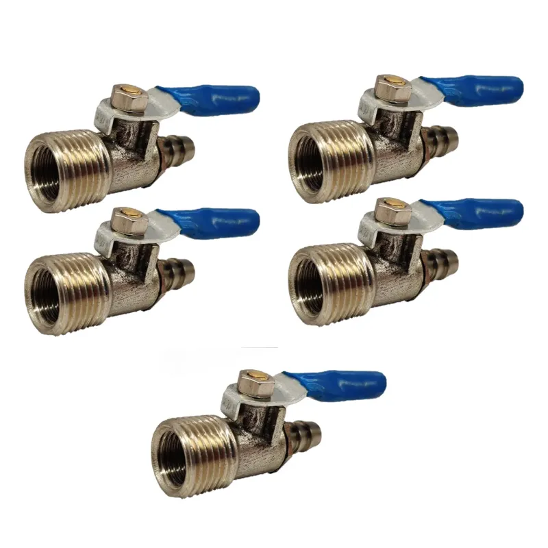 Heavy Duty 5 pieces Inside and Outside Thread Valve for Manual and Battery Sprayer Lance