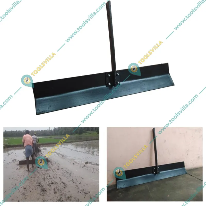 Heavy Duty 16 Inch Iron Wheel & Leveler Attachment Combo For 5 to 10 HP Petrol Power Tiller / Cultivator