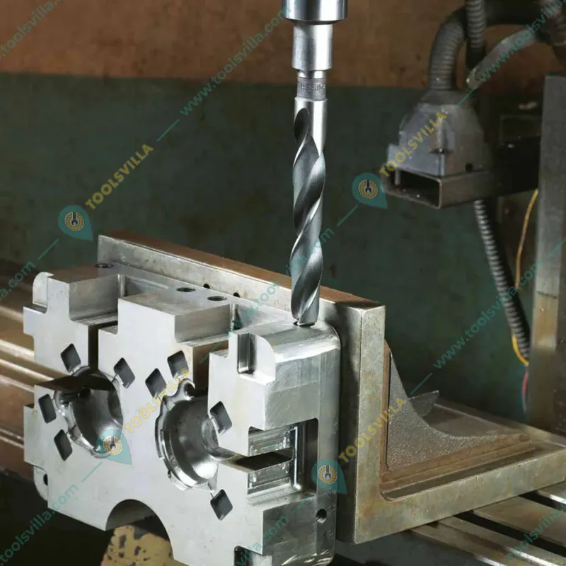JK Super Drive 22 mm (55/64 inch/0.86 inch) HSS Taper Shank Twist Drill Bit