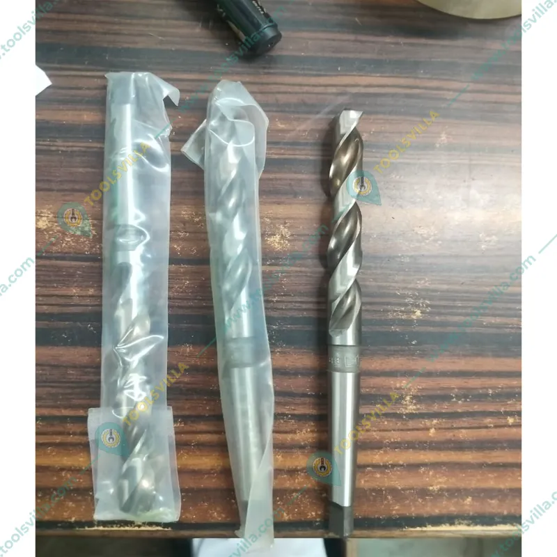 JK Super Drive 3 Pcs 3.3 mm (1/8 inch/0.12 inch) HSS Taper Shank Twist Drill Bits (Pack Of 1)