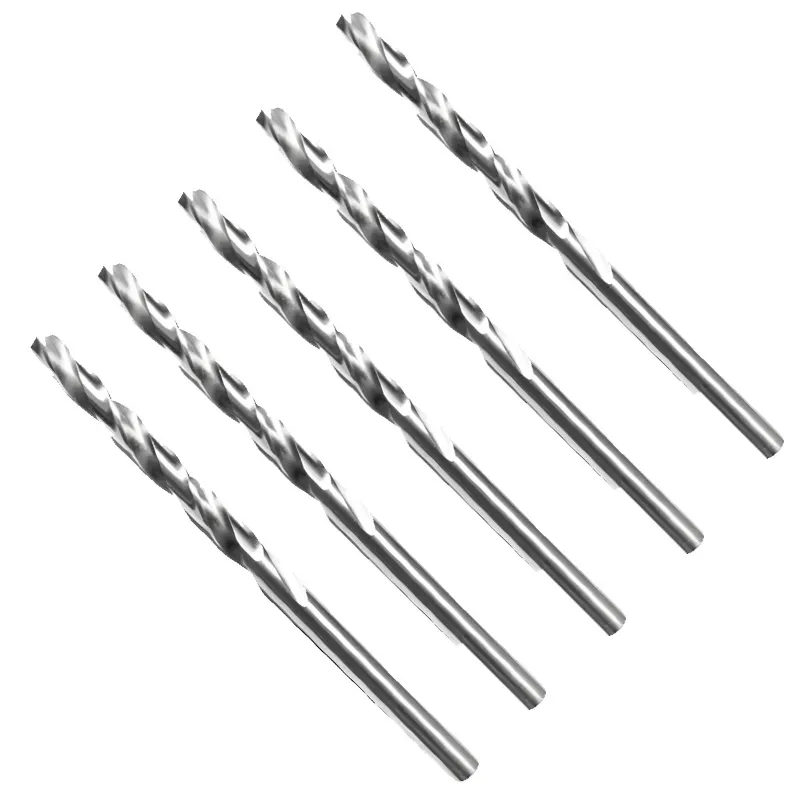 JK Super Drive 5 Pcs 8 mm (20/64 inch/0.31 inch) HSS Straight Shank Ground Flute Drill Bits (Pack Of 1)