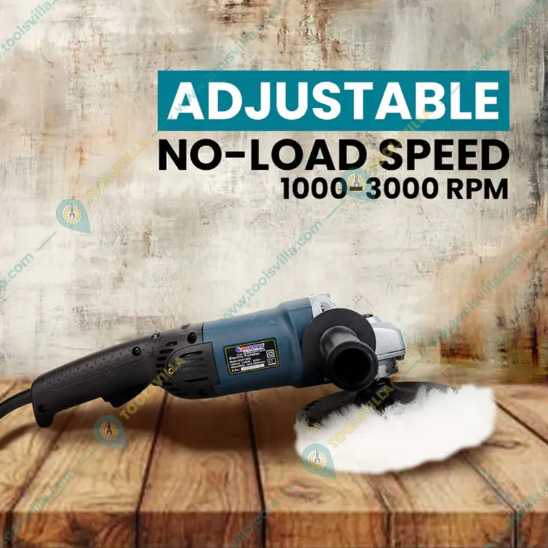 JRS Drive 180 mm 1350 Watt Electric Polisher, 3000 RPM (ESP180N)