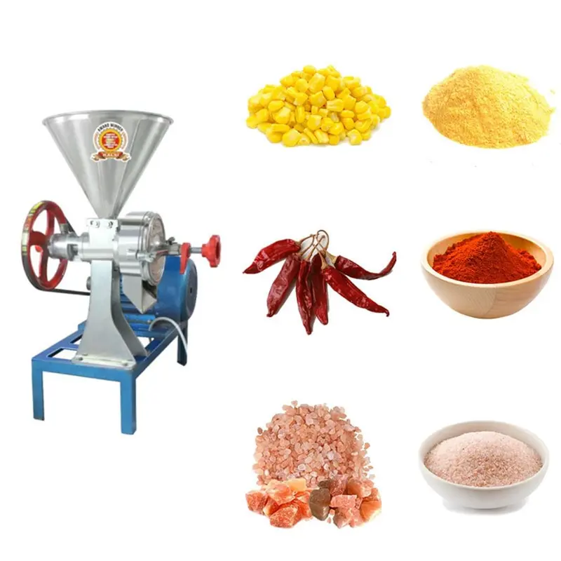 Kalsi Supreme Grinder Fitted on SS Body with 2hp Motor for Wet or Dry Spices, Chilies, Corn, Pulses, Coffee, Rice