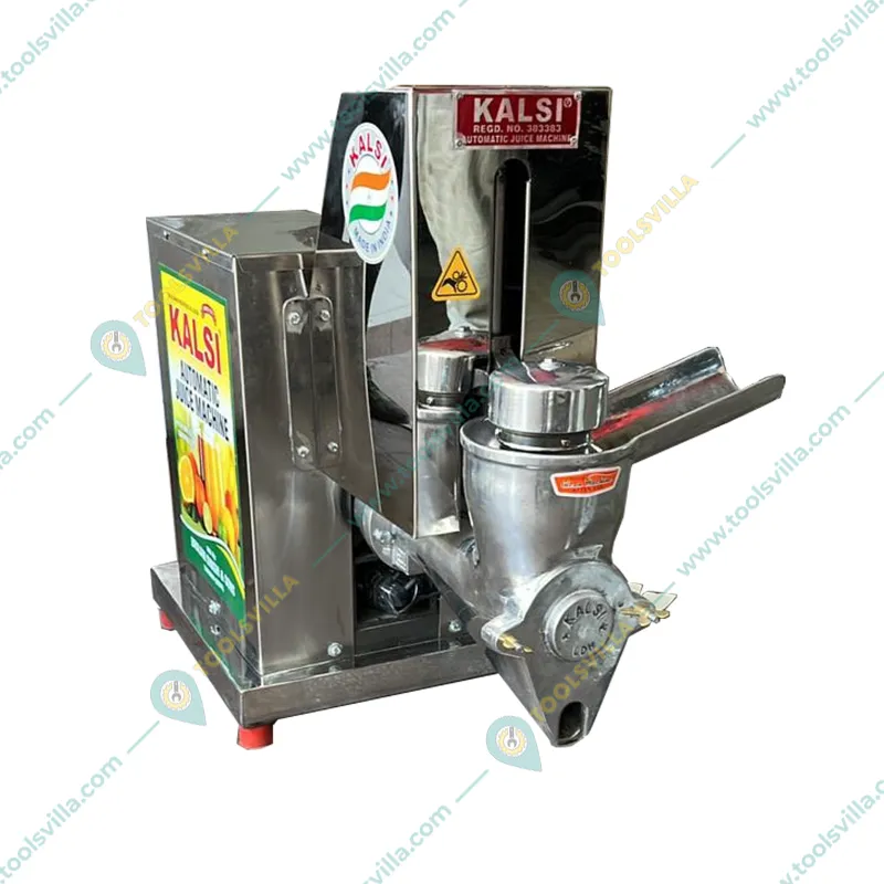  Kalsi Commercial Juice Machine No. 18 with 0.5 HP Motor & SS Cabinet