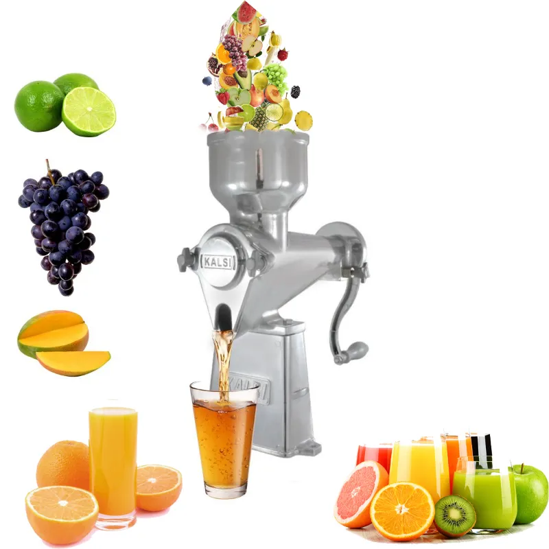 Kalsi Hand Operated Juicer(Mosambi,Orange) Machine No. 18 With Rotating Handle