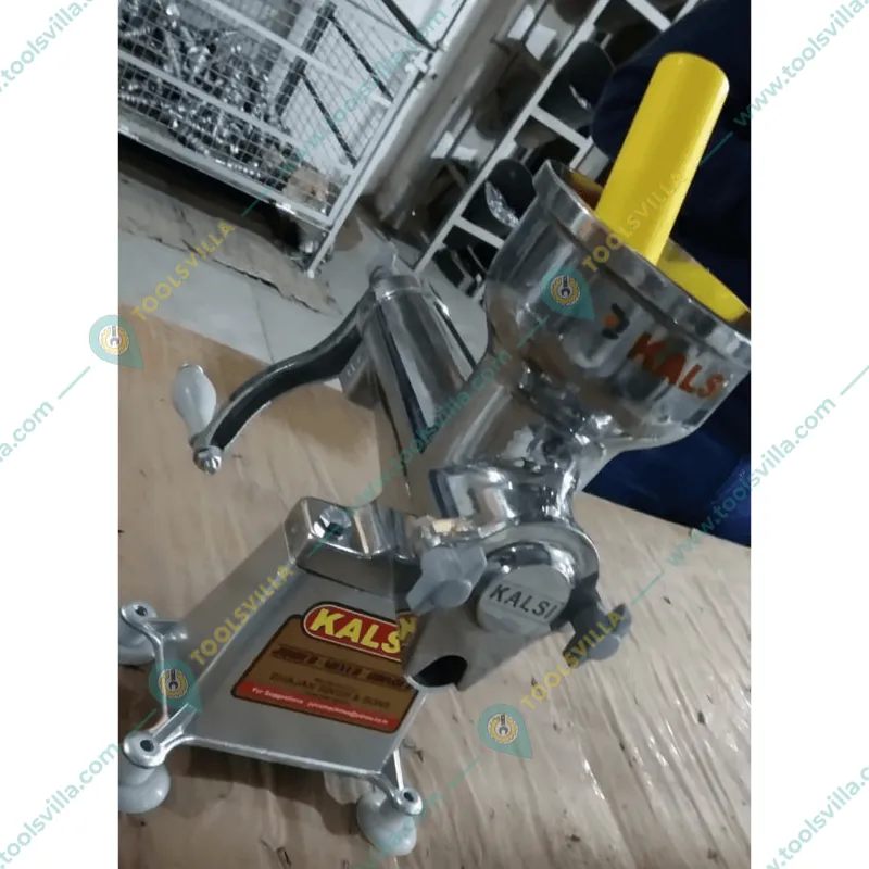 Kalsi Hand Operated Juice Machine No. 9 With Rotating Handle for Orange, Mosambi