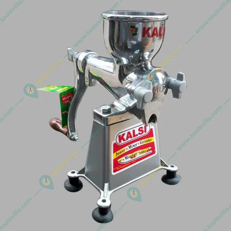 Kalsi Hand Operated Juice Machine No. 9 With Rotating Handle for Orange, Mosambi