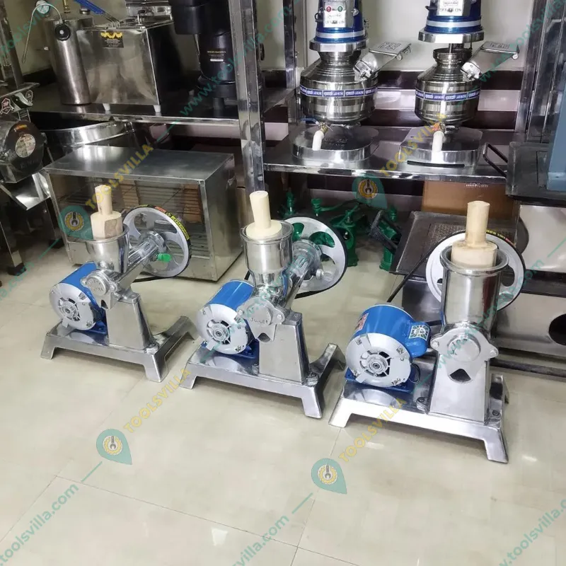 Kalsi Juicer Machine No. 10 with 0.25 Hp V-Belt Drive Motor, for Pulpy Fruit, Aluminium Body