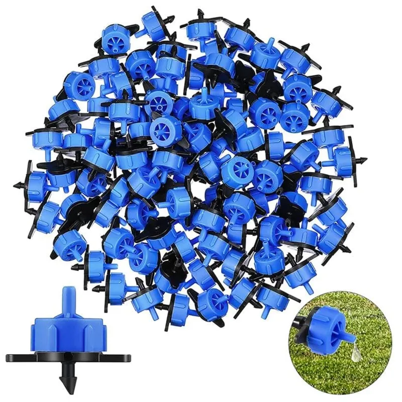 Kamal Agrotech Blue Dripper | Precision Flow Regulator for Drip Irrigation(Quantity-50 pcs)