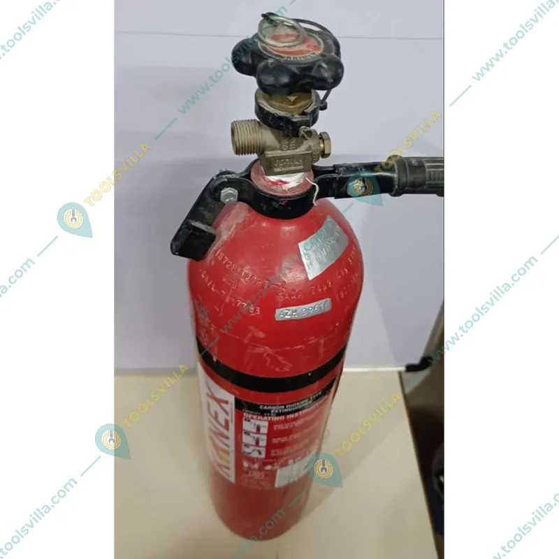 Kanex (KFCRQ-4.5) Pack of 3 4.5 KG Co2 High Pressure Fire Extinguisher, 5 Years Warranty