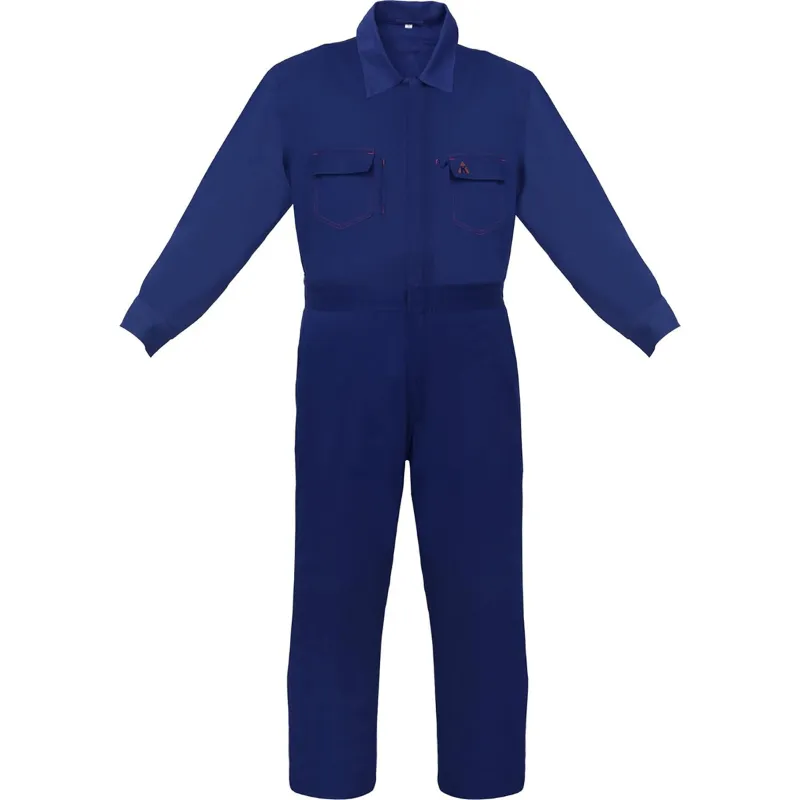 KARAM Premium Protective Workwear, Cotton Coverall With Front Zipper (PW 1101)(Pack-1)