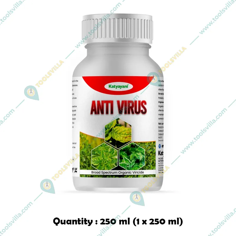 Katyayani Antivirus Viricide | Special for Chilli, Tomato and Brinjal | 250 ml(Pack-1 x 250 ml)