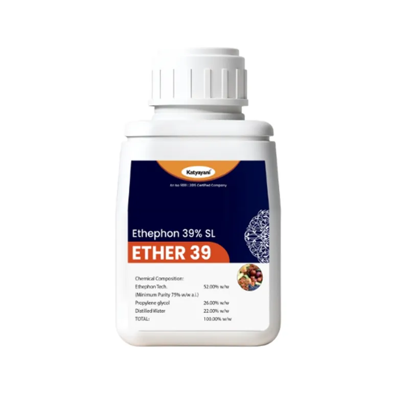 Katyayani ETHER 39 (Ethephon 39% SL) | Plant Growth Regulator | 1 liter