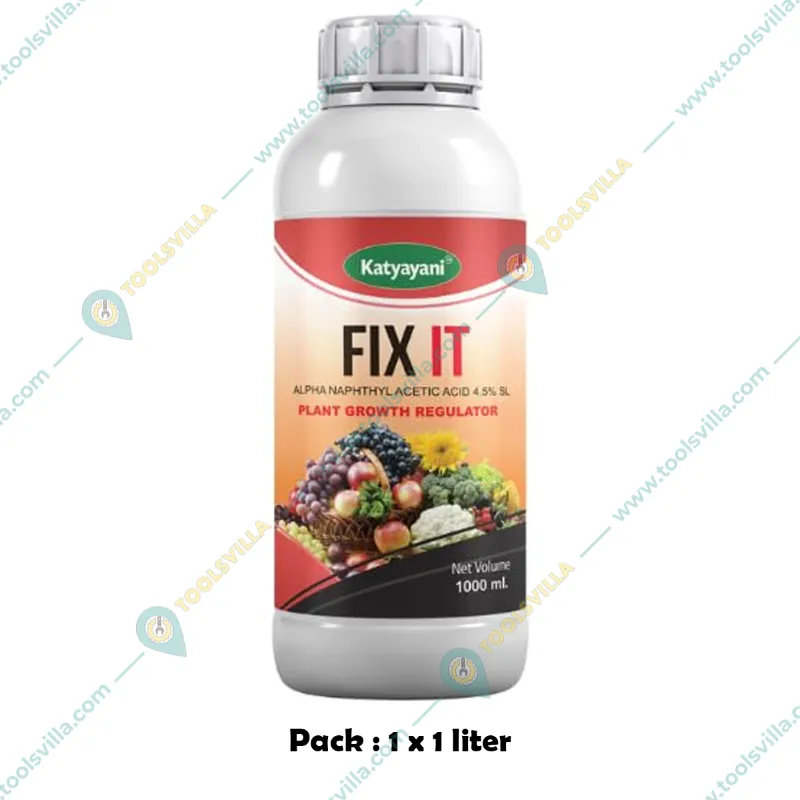 Katyayani FIX IT (Alpha Naphthyl Acetic Acid 4.5 % SL) | Plant Growth Regulator | 1 liter(Pack-1 x 1 liter)