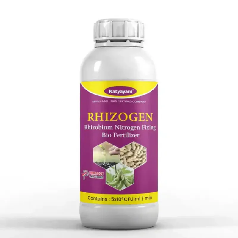 Katyayani Rhizogen | Rhizobium spp | Nitrogen Fixing | Bio Fertilizer | 1 liter(Pack-1 x 1 liter)